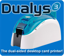 The Evolis Dualys is the ideal solution for dual-sided ID card printing in full color. It gives you great-looking cards for any application, such as identification, security, leisure, loyalty and more. 
